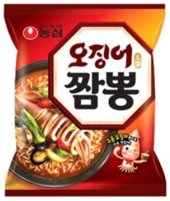오징어짬뽕 124g, 1개