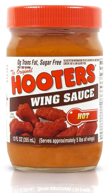 Hooters 후터스 윙 소스 미디엄 미국 직배송 355ml, 매운맛