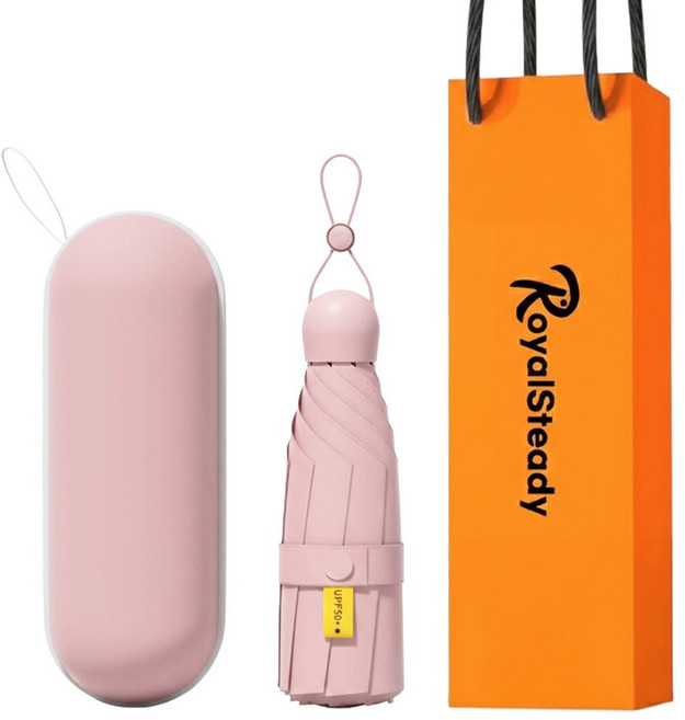 로열스테디 튼튼한 초경량 UV 자외선차단 접이식우산 양산