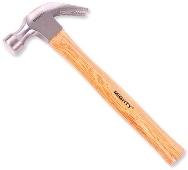 마이티 나무망치31cm/캠핑용 가벼운 못빼기 빠루 헤머, 1개