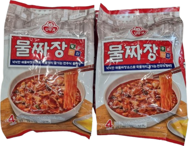 오뚜기 물짜장 1.5kg 4인분 아이스박스포장 [트레이더스], 2개