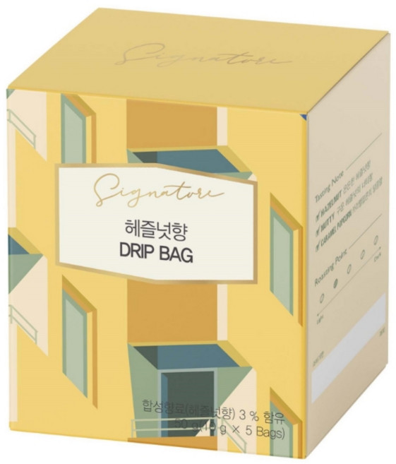 칸타타 헤이즐넛향 드립커피, 50g, 5개입, 1개