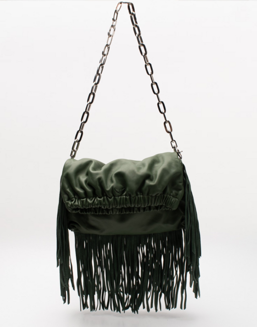 ZADIG&Voltaire 쟈딕앤볼테르그린프린지체인스트랩가방