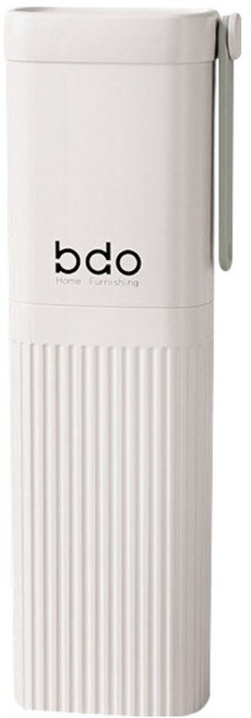 bdo 컴팩트 휴대용 칫솔 케이스 FREE, 화이트, 1개