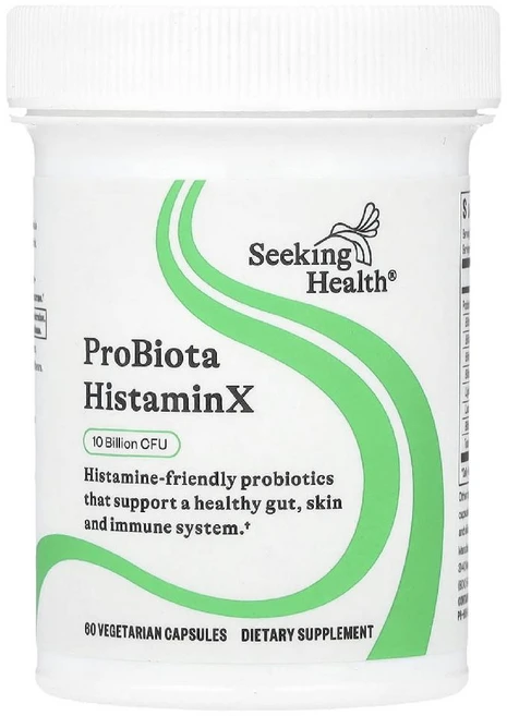 시킹 헬스 Seeking Health ProBiota HistaminX 100억CFU 베지 캡슐 60정 SKH-52101, 1개 - 쿠팡
