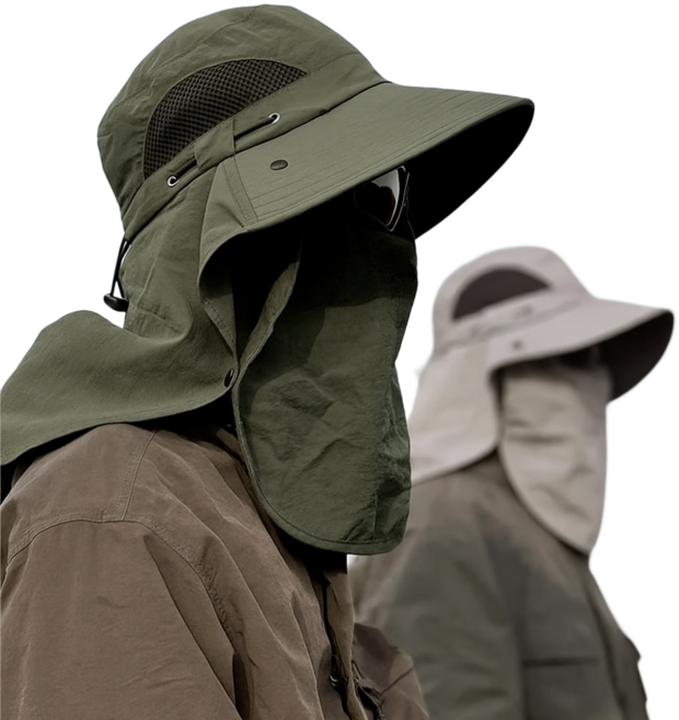 자외선차단 햇빛가리개 모자 농사모자 낚시모자