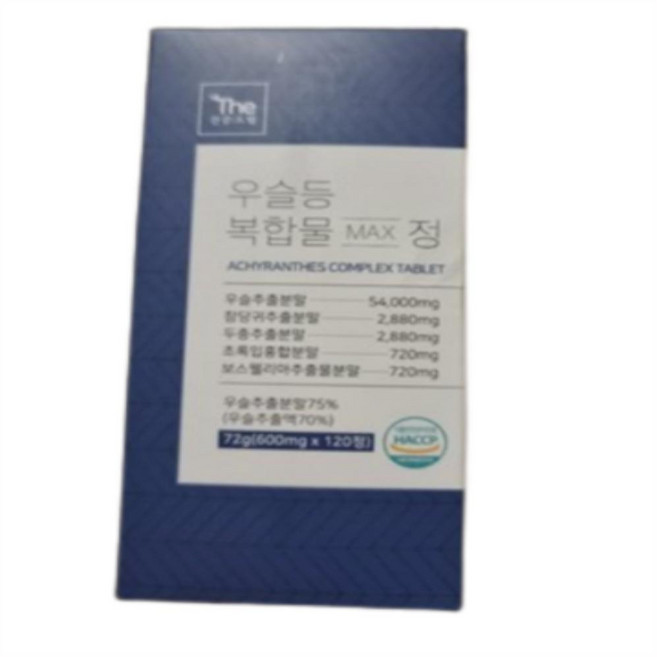 더건강드림 고함량 국내산 100% 우슬 복합물정, 2개