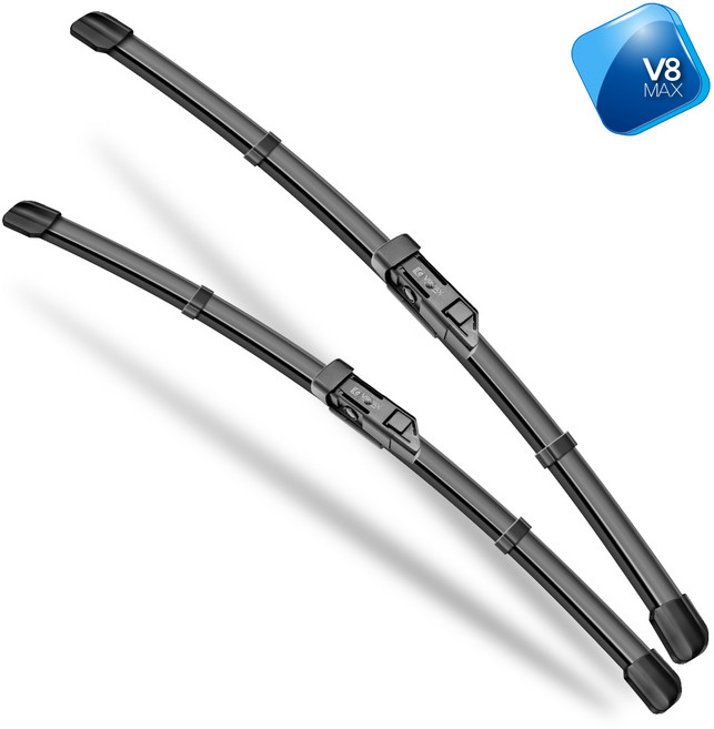 V8MAX KG 쌍용 렉스턴 와이퍼 전면세트 전방 후면 후방 하이브리드 플랫 뉴 슈퍼 G4 쿨멘 스포츠 칸, 렉스턴 뉴 아레나 2세대 (20년~현재) 전면세트
