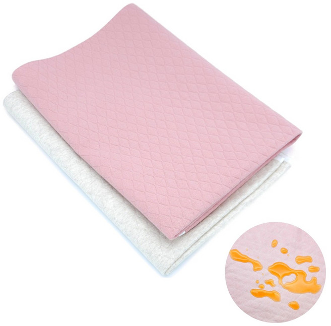 블랩 노인 환자용 방수패드 침대 방수포 요양원 복지용구 어르신 간병 성인 환자 매트 커버, 로즈핑크