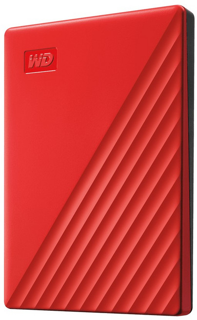 【WD 公司貨】6TB 2.5吋 外接式 行動硬碟 紅色 + 硬碟包, 1個, My Passport