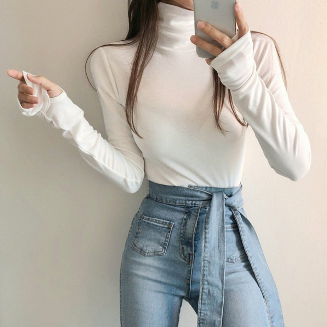 마이쏭 여성 여리여리워머폴라티