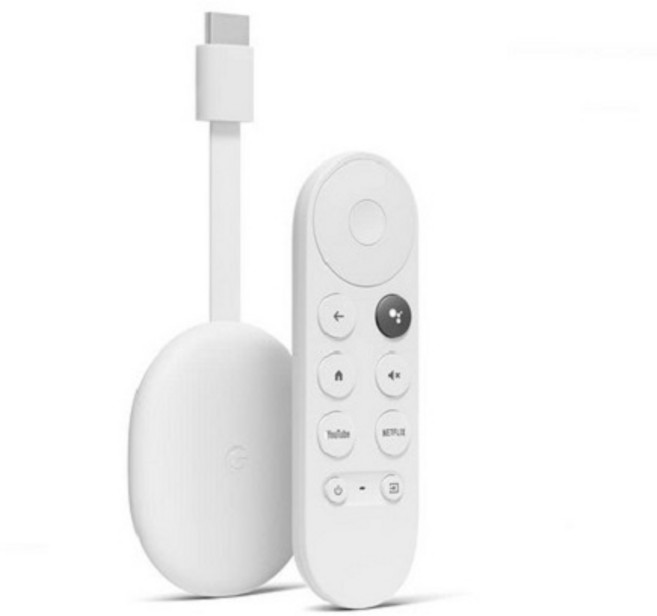 구글 크롬캐스트 4세대 TV 티비 4K 스트리밍, GA01919-JP, 1개