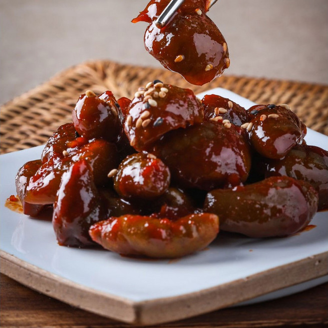 전라도 순창 고추장 양념 매실 장아찌 100% 우리농산물 전통식품 반찬, 3kg, 1개