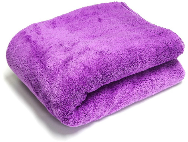 미소진 드라잉 양모 퍼플 세차타월 세차장 전용 초대형 60x180, 1개