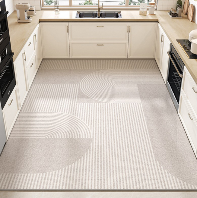 방수 대형 가죽 주방 욕실 발매트 미끄럼방지 싱크대매트 다용도 커팅 가능 매트, C002, 1개