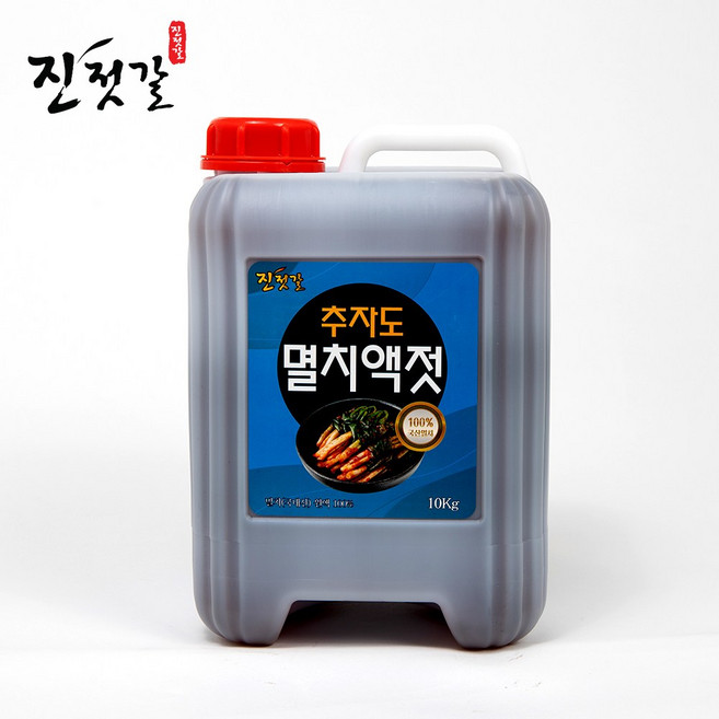 식자제 도전 경성식품 추자도 멸치액젓 10Kg[원산지:상세설명에 표시], 1개, 10kg