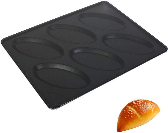 소금빵틀 6구, 1개