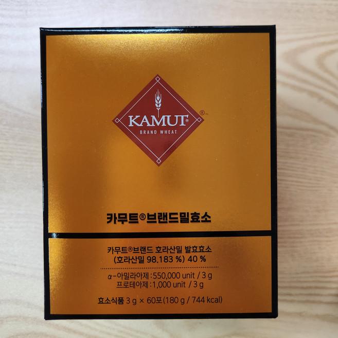그레인온 골드 카무트 브랜드밀 효소, 180g, 1개