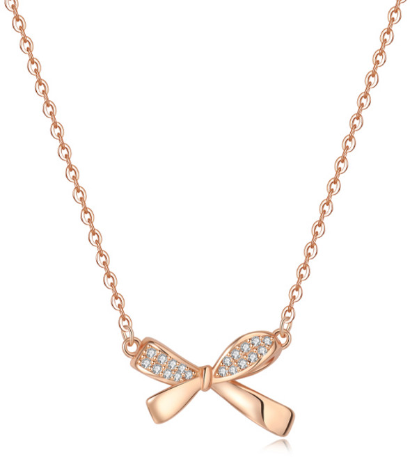 YANGTA 여성 18K 골드 도금 나비 목걸이 로맨틱 모던 펜던트