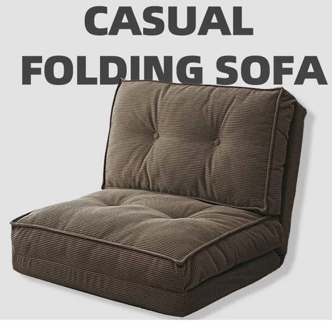 FONOW 접이식 소파베드 각도조절 거실 소파 편한 1인용 2인용 좌식 다용도 소파베드