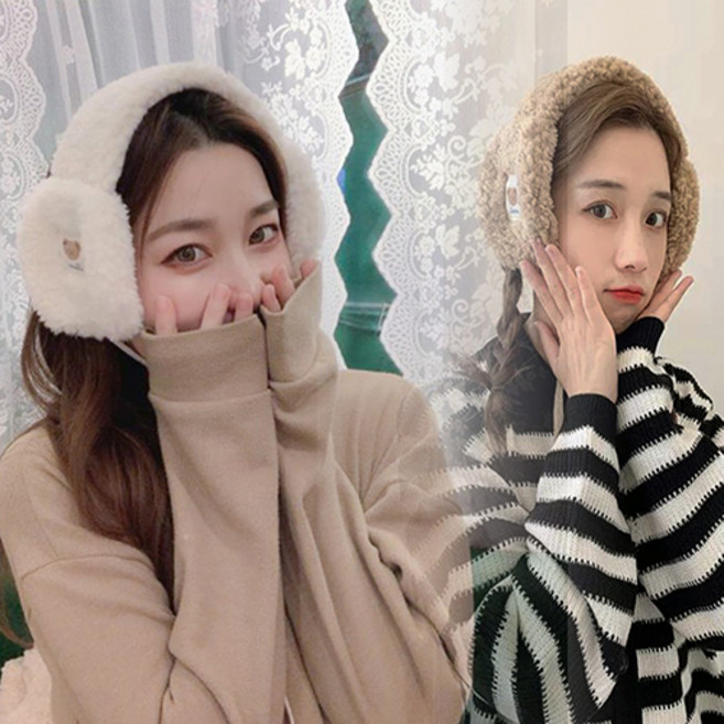 골프귀마개 여성 귀마개 머리띠 방한 러닝 런닝 워버 헤어밴드 귀도리 어그