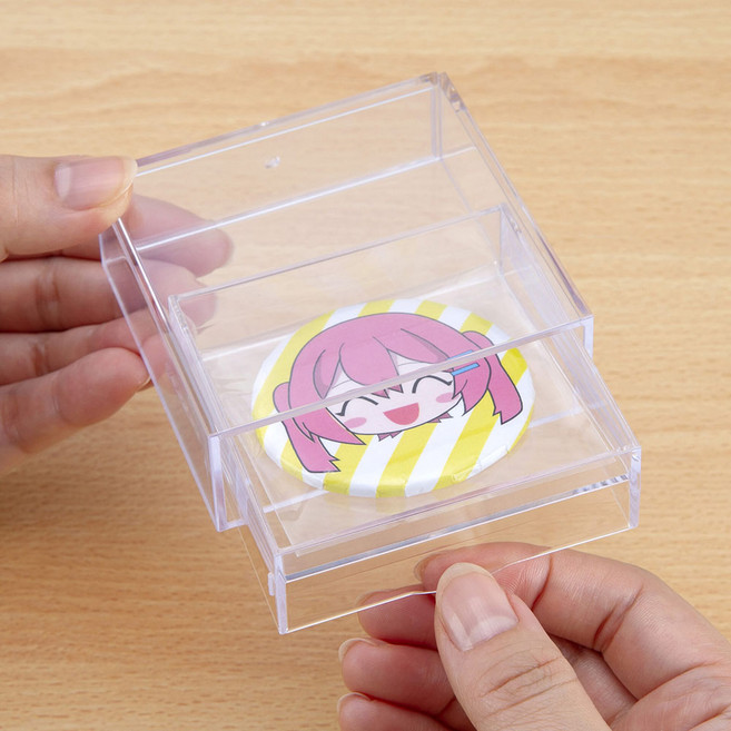 에이프릴 일본 캔벳지 보관함 케이스, 1개, 투명