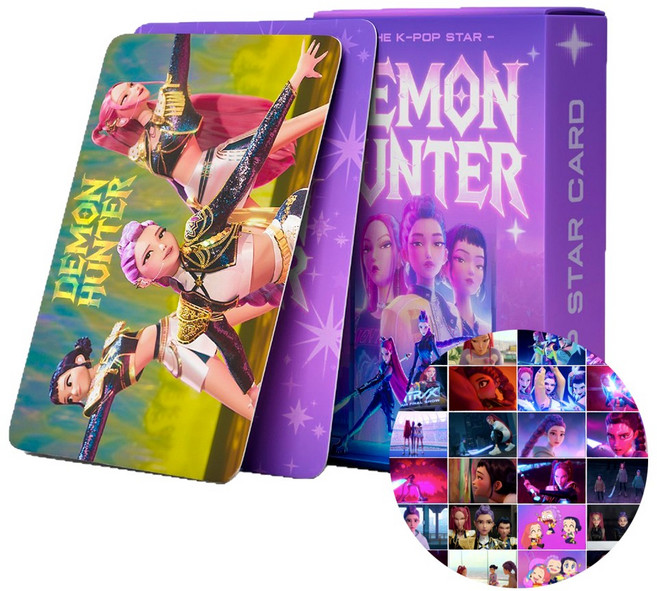 케데헌 카드팩 캐릭터 카드, 1개, A세트