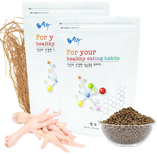 청수생약 닭발우슬환, 300g, 2개