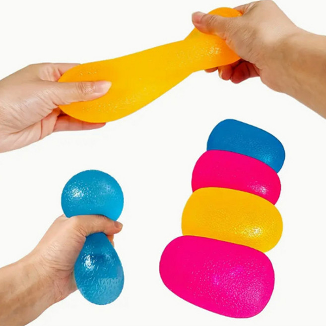 스트레스 슈가볼 루지검볼 말랑이 주물럭 실링 니도 검드롭, 랜덤, 260g, 1개