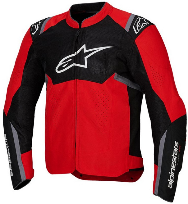알파인스타 자켓 T-SPS AIR V2 브라이트 레드 블랙, XXL