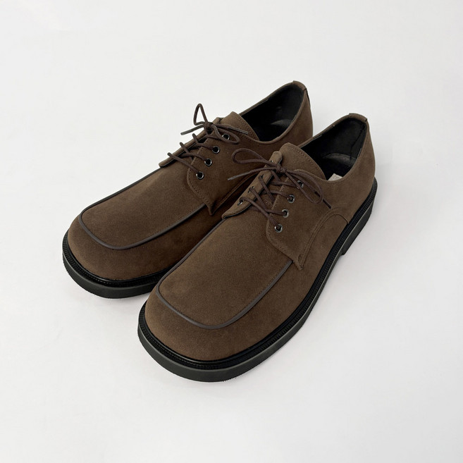 클래식 스웨이드 스퀘어 더비 슈즈 (ZZSH010)