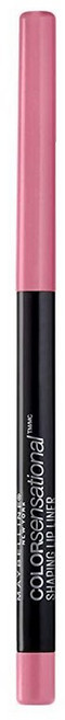메이블린뉴욕 Maybelline Color Sensational 쉐이핑 립 라이너 셀프 샤프닝 팁 투명 1개입 142076, 135 옅은 핑크