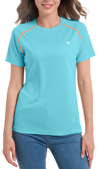 여성 운동 반팔 티셔츠 라운드넥 스포츠 트레이닝복 베이직 아이템 티셔츠