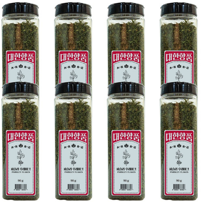 대한향품 파슬리가루 식자재용, 8개, 90g