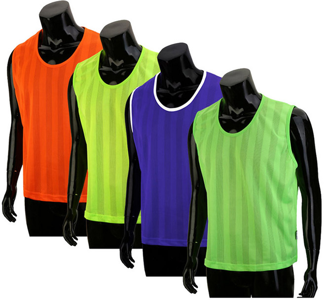 성인용 줄무늬 통기성 메쉬 팀조끼 축구 농구 풋살 단체 훈련용 연습복 스타팀조끼 축구팀조끼양면 성인용팀조끼 어린이팀조끼 양면팀조끼