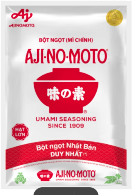 베트남 AJINOMOTO 아지노모토 미원 MSG 우마미 감칠맛 조미료, 400g, 3개