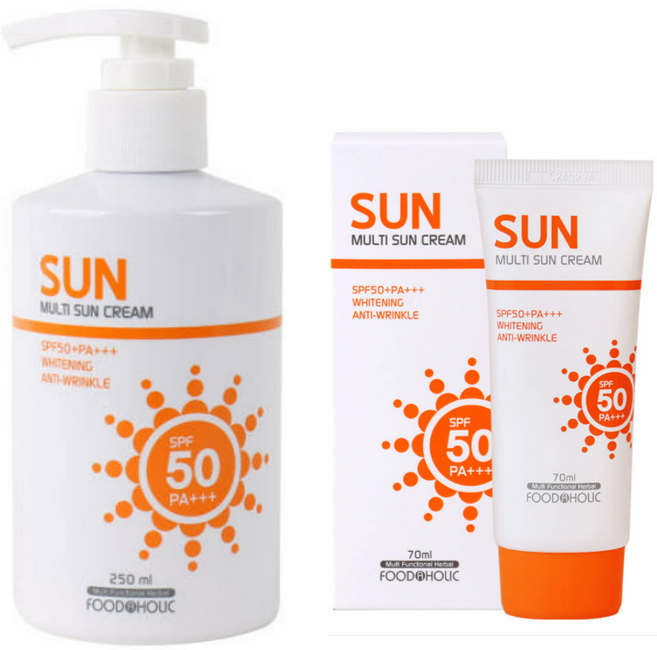 푸드어홀릭 선크림 320ml 대용량 선크림 (푸드어홀릭 선크림 250ml+70ml), 1개