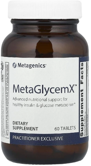메타제닉스 MetaGlycemX L카르노신 알파리포산 티옥트산 타우린 크로뮴 망간 60정, 1개 - 쿠팡