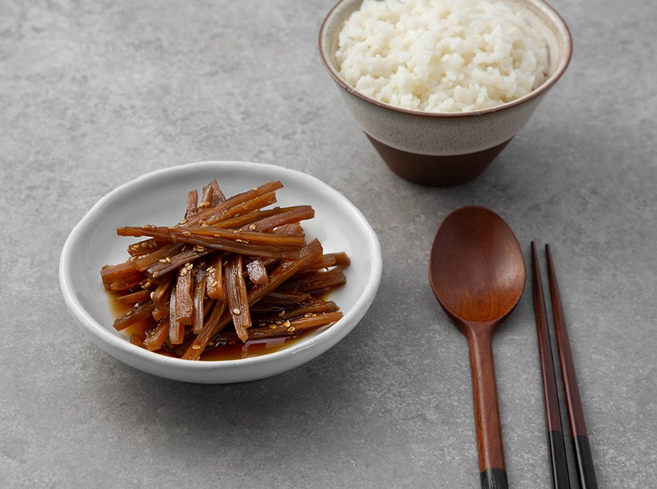 HACCP 국내생산 밑반찬 양념 우엉 1KG, 1개