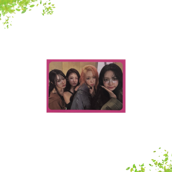 [포켓더스타]에스파 aespa 정규 1집 앨범 아마겟돈 CDP버전(앨포) 포카, 단체