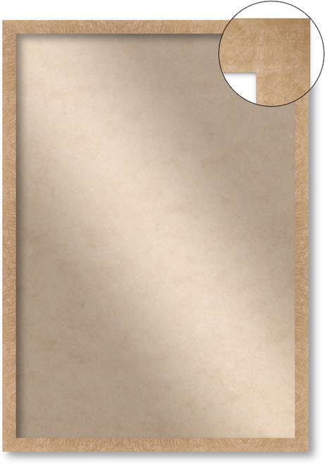 누니 500피스 직소 퍼즐 액자 38x52 cm 슬림 알베로 우드, 골드, 1개