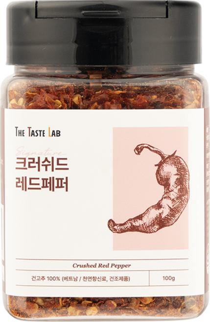 더테이스트랩 시그니처 크러쉬드 레드페퍼 베트남 고추, 1개, 100g