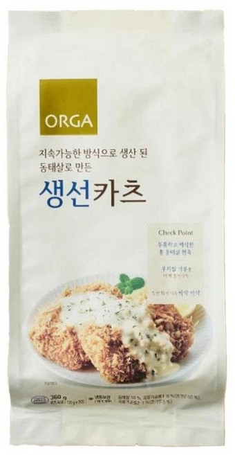 올가 생선카츠 (120gx3입), 1개, 360g