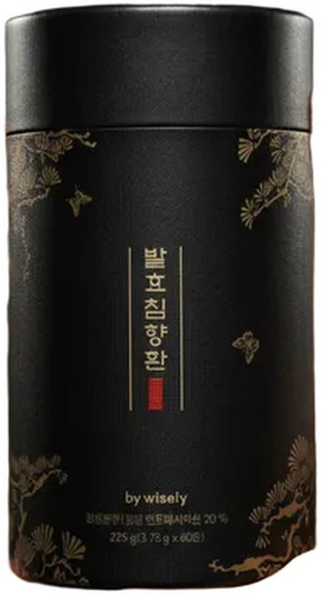 침향 녹용 명품 침향단 침향원 발효침향환 60환, 1개, 60정