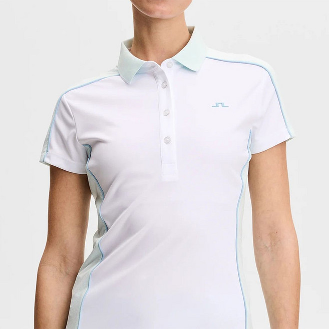 제이린드버그 여성 골프웨어 폴로 셔츠 투톤 화이트 2026