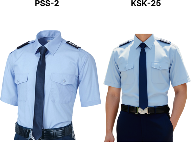 작업복 근무복 경비복 기본 반팔셔츠 PSS-2 KSK-25