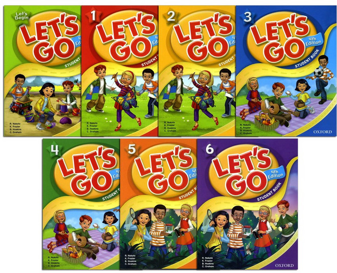 Let's Go 렛츠고 Begin 1 2 3 4 5 6 단계선택 (4판), 6 Audio CD, 옥스포드