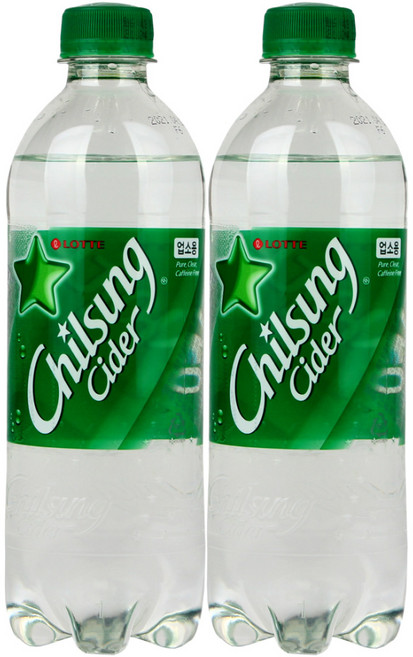 [롯데칠성] 칠성 사이다(업소용) 500ml(20pet), 500ml, 20개