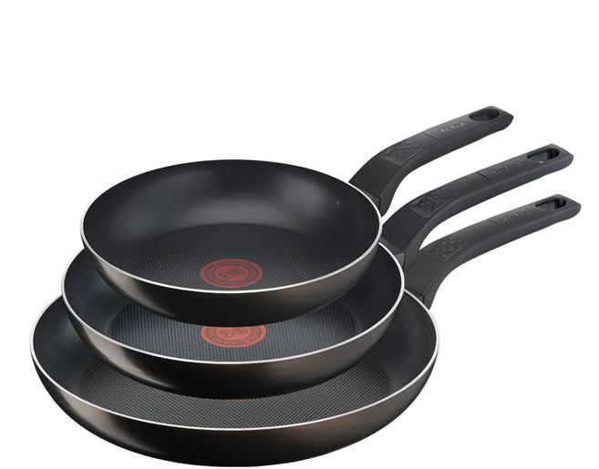 테팔 티타늄 액티쿡 프라이팬 세트 3개, 블랙커피, 프라이팬 20cm + 24cm + 28cm, 1세트