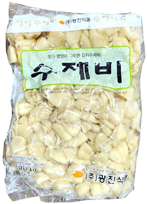 (무)(냉동)수제비(광진2KG) 10개, 2kg